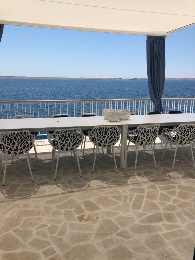 Villa Beline Direct Aan Zee, Verwarmd Zwembad En Sauna Tribanj-Kruscica Exteriér fotografie